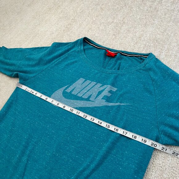 Nike Gym Vintage Swoosh Graphic Top L - Picture 6 of 10